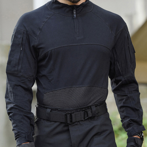 Тактическая рубашка убокс Han-Wild 005 Black M