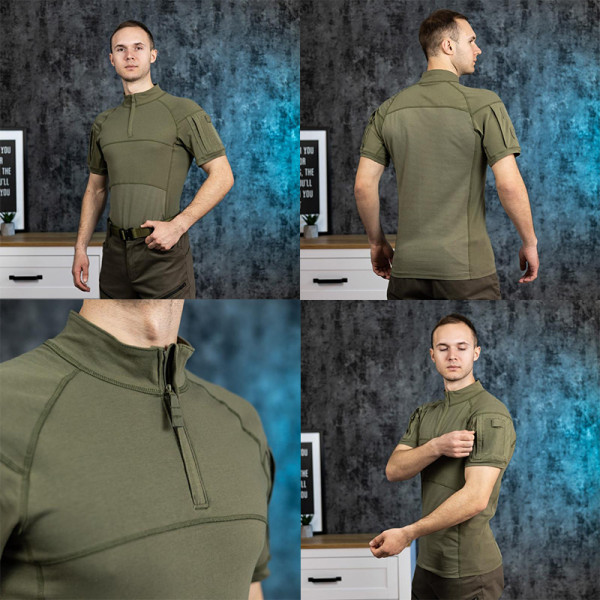 Тактическая футболка с коротким рукавом A426/A341 Green S