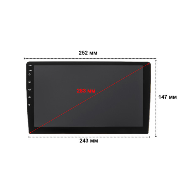 Автомагнитола 2 din W-10 2/32Gb Wi-Fi GPS Base
