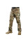 Зимние тактические штаны Soft shell S.archon X9JRK Camouflage CP на флисе 3XL