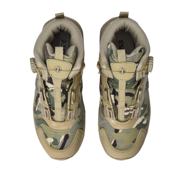 Ботинки тактические 661 автоматическая пряжка Camouflage CP 45