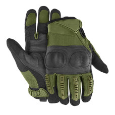 Перчатки тактические полнопалые E005 Green M