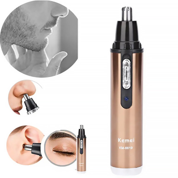 Универсальный триммер для стрижки волос и бороды Kemei KM-6619