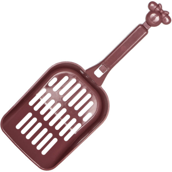 Туалет для кошек с лопаткой Taotaopets 268802 лоток для котов 40*30*18,5 cm Pink