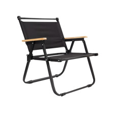 Кресло туристическое S3344 складное для сада туризма рыбалки Black