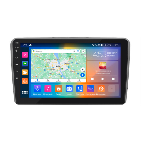 Штатная магнитола Lesko для Audi A3 II (8P) Рестайлинг 2 2008-2013 экран 9" 4/64Gb CarPlay 4G Wi-Fi GPS Prime