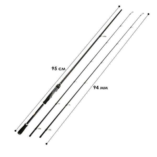 Спиннинговое удилище YMERBOR X Tomahawk 1,83м 7-35г Section: H/MH Безынерционная