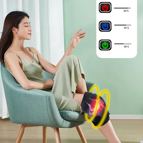 Бандаж на коленный сустав с подогревом YX210