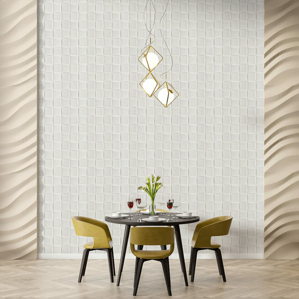 Самоклеюча декоративна 3D панель 700х700х5мм Плетіння (176) SW-00000189