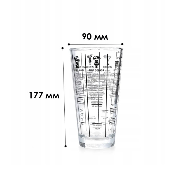 Шейкер для коктейлей 650 мл Creation TJQ70-1