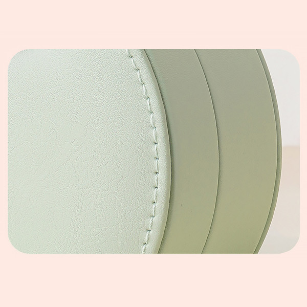 Органайзер сумочка Casegrace SP-01278 для украшений и ювелирных изделий с ручкой 10*9*4,5 см Green