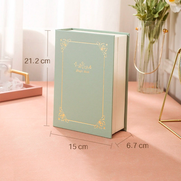 Шкатулка книга Casegrace SP-01115 органайзер для хранения ювелирных изделий Green