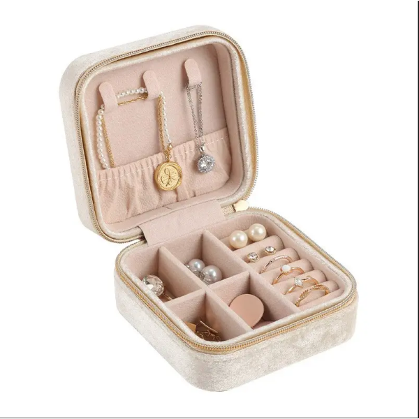 Шкатулка для хранения украшений Casegrace SP-01247 органайзер для ювелирных изделий Beige