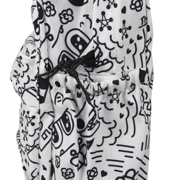 Рюкзак подростковый 5154 с рисунками 20-35 л Black