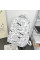 Рюкзак подростковый 601928 с надписями и рисунками 20L White